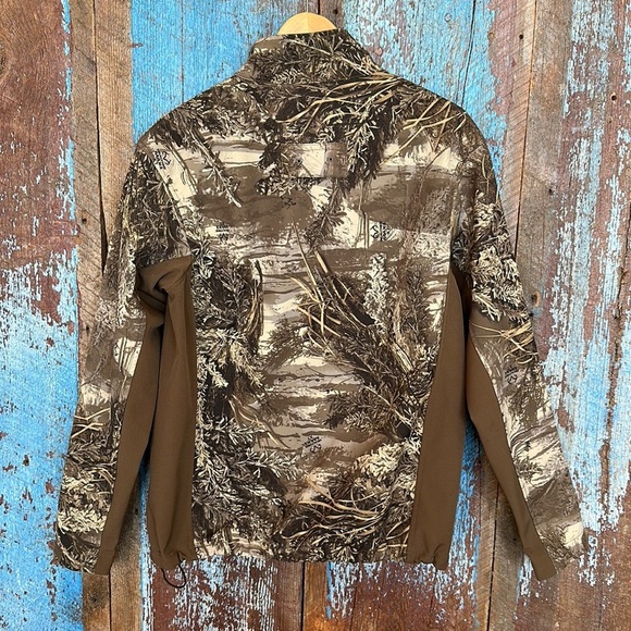 RealTree Max-1 XT Camo Scent Control Full Zip Hunting Jacket Mens M (38-40) - Picture 5 of 5
